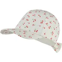 Sterntaler® Baseball Cap Basecap Kirschen (1-St) Baumwoll-Basecap mit Kirschen, Schleife hinten und Gummi