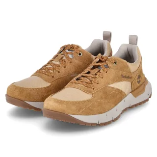 Timberland Low Sneaker VOYAGER PARK - Gr. 41 - Beige - Leder & Textil