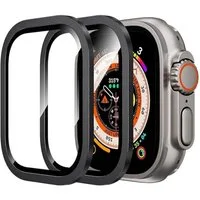 SmartUP Smartwatch-Hülle 2X Schutzglas für Apple Watch Ultra 3 / Ultra 2 / Ultra 49mm Titan, Displayschutzglas