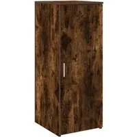 vidaXL Fächerschrank Lagerschrank Räuchereiche 40x45x103,5 cm Holzwerkstoff (1-St)