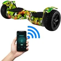 Robway Balance Scooter 8,5” Hoverboard Offroad X2 Samsung Akku & Bluetooth Lautsprecher, 700,00 W, 15,00 km/h, (Hoverbaord, Balance scooter, Balanceboard, 1 tlg., Hoverbaord, Hoverboard, Balanceboard, Skateboard, Driftscooter), Self-Balance-Scooter, 