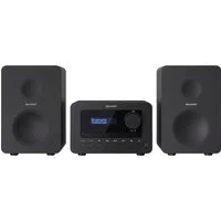 Sharp SHARP HiFi-Anlage XL-B520D, schwarz, DAB+, Bluetooth, MP3, CD-Laufwerk Microanlage