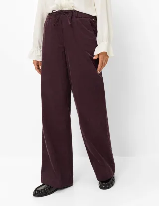 Brax Damen Cordhose Style MAINE BLACKBERRY VIOLET, dunkles lila, Gr. 38L