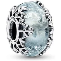 Pandora Charm-Einhänger Eisblauer Schneeflocken Charm aus Sterlingsilber von PANDORA