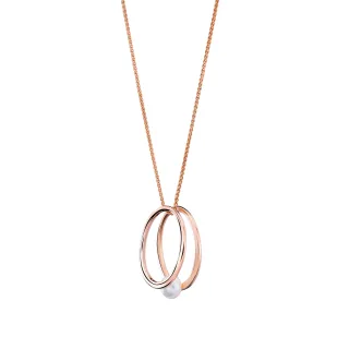 Orphelia 'Heloise' Damenkette mit Anhänger aus 925er Sterlingsilber, Rosé, ZH-7509