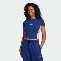 adidas Sportswear T-Shirt ESSENTIALS 3-STREIFEN SLIM BABY T-SHIRT (1-tlg)
