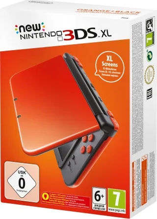 New Nintendo 3DS XL orange/schwarz
