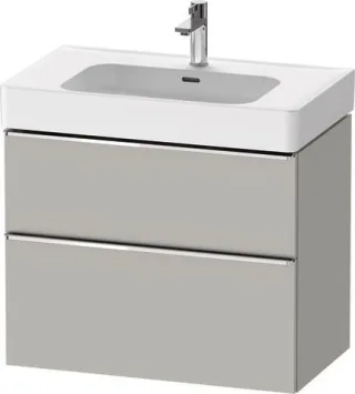 Duravit D-Neo Waschtischunterbau wandhängend Betongrau Matt 784x452x625 mm - DE4377010070000 DE4377010070000