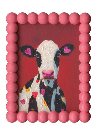 Gemälde PINK COW