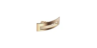 emco system 2 Eckwandkorb mit verdeckter Wandbefestigung, gold, 354500721 354500721