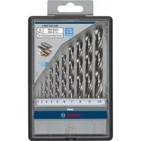 PRO Metal HSS-G Spiralbohrer-Satz, 135°, 10-teilig in Kassette
