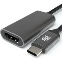 JAMEGA USB-C zu HDMI Adapter 4K@30Hz Typ C auf HDMI Samsung Galaxy MacBook USB-Adapter