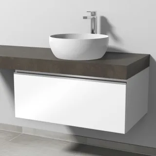 Sanipa Waschtischunterbau mit Auszug 2morrow (L2323) 340x800x520 Weiß-Glanz, L232378 L232378