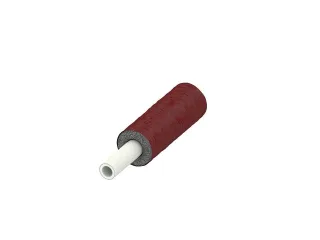 Tece flex Verbundrohr PE-Xc/Al/PE-RT vorgedämmt, Dim. 16, RS 9 mm, 731616, 75m 731616