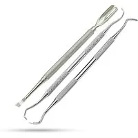 SMI Nagelhautschieber 3 Stück Nagelhautschieber Nagelheber für Fingernägel und Zehennägel, Nagelpflegeset, 3-tlg., 3-teiliges Nagelpflegeset