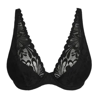 PrimaDonna - RUPI schwarz halb unterlegter BH tiefdek. schwarz - Gr. - f80