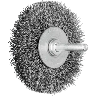 PFERD TOOLS Rundbürste ungezopft RBU Stahl-Draht mit Schaft - 43104101