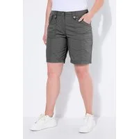 Ulla Popken Funktionshose Cargo-Bermuda Komfortbund 4-Pocket-Schnitt