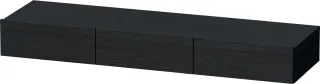 Duravit DuraStyle Schubkastenablage Eiche Schwarz 1500x440x182 mm - DS827201616 DS827201616