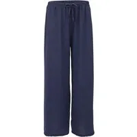 malito more than fashion Palazzohose malito Damen Palazzohose 2305 Sommerhose Marlenehose Culottehose mit elastischem Bund Einheitsgröße