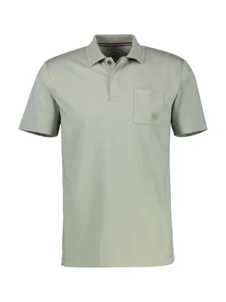 LERROS - POLO-KNOPF tinted grey - Gr. - XXXL