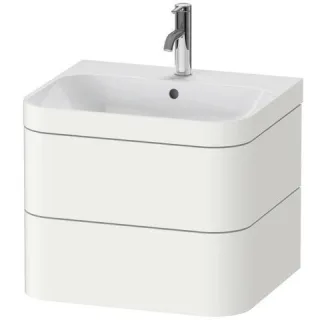 Duravit Happy D.2 Plus c-bonded Set wandhängend Weiß 575x490x480 mm - HP4635O8484 HP4635O8484