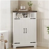 GarveeMore Badkommode Badezimmer Ecke Aufbewahrungsschrank Kleiner Ecke Schrank