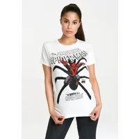 LOGOSHIRT T-Shirt Spider-Man Birth mit lizenzierten Originaldesign