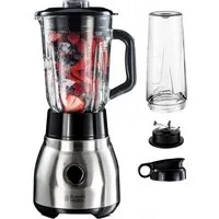 RUSSELL HOBBS Standmixer RUSSELL HOBBS 2-in-1 Standmixer Steel 23821-56 To-Go-Becher