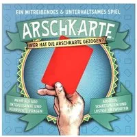 Pegasus Spiele Spiel Arschkarte - Wer hat die Arschkarte gezogen? (Kartenspiel)