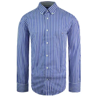 Eden Park Regular Herren Oxford-Hemd in Blau/Weiß