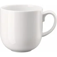 Rosenthal Becher Casina Weiss Becher mit Henkel 0,4l, Porzellan