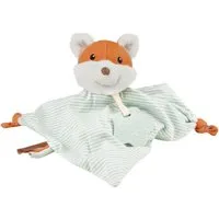 Sterntaler® Schmusetuch Fuchs Filou M, mit Beißring aus Silikon