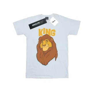 Disney - "The Lion King Mufasa King" T-Shirt für Herren (Weiß)