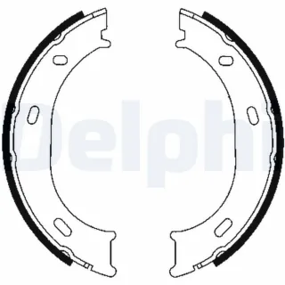Delphi Bremsbacken hinten Mercedes G-Klasse Sprinter VW Lt