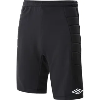 Umbro gepolsterte Torwartshorts für Herren (Schwarz)