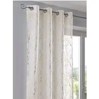 heine Gardine Dekostore (1 St), Ösen, halbtransparent, Fertigstore gerade Form