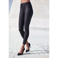 LASCANA Leggings mit schimmerndem Alloverdruck