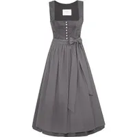 Madame Marie Dirndl Dirndl Lumira 80cm Länge mondgrau