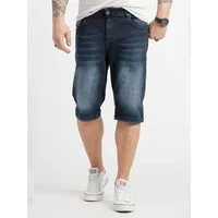 Rock Creek Bermudas Herren Shorts Jeansshorts Denim Dunkelblau RC-2421