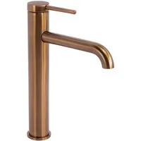 wohnwerk.idee Waschtischarmatur Waschbeckenarmatur Einhebelmischer Wasserhahn Bad Gold Matt