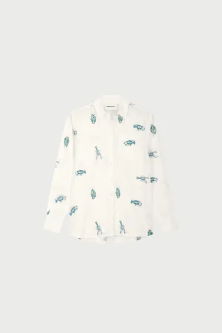 Fabienne Chapot - Alex Langoustine Blouse cosy white - Gr. - 44