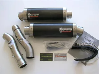 Sport Auspuff MIVV GP Steel BLACK Aprilia RSV 1000 Bj. 2004-2008 Typ: RR mit ABE