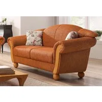 Home affaire 2-Sitzer Milano, bequem durch Federkern, kompakte Stellmaße: Breite 159cm