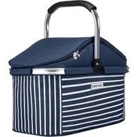 anndora Einkaufskorb thermo Shopper mit Kühlfunktion, 25 l, isolierter Deckel mit Reißverschluss - wasserdichter Boden