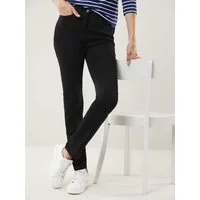 Walbusch Stretch-Jeans Damen Yoga-Jeans Ultrastretch Slim Fit, pflegeleicht, atmungsaktiv, Kurzgröße