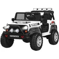 COSTWAY Elektro-Kinderauto, Belastbarkeit 50 kg, Elektroauto mit Musik & Hupe & USB & MP3 & Radio
