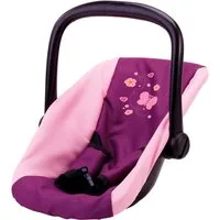 Bayer Puppen Autositz lila/rosa Schmetterling