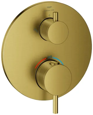 GROHE Thermostat-Wannenarmatur Atrio 24359 FMS für 35604 2-Wege-Umst. cool sunrise geb., 24359GN0 24359GN0