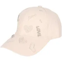 MIRROSI Baseball Cap Damen Cap aus reinem Baumwolle mit Shirm LOVE Leopard (Kappe, Outdor Cap, Feldmütze) Atmungsaktiv, Einheitsgröße